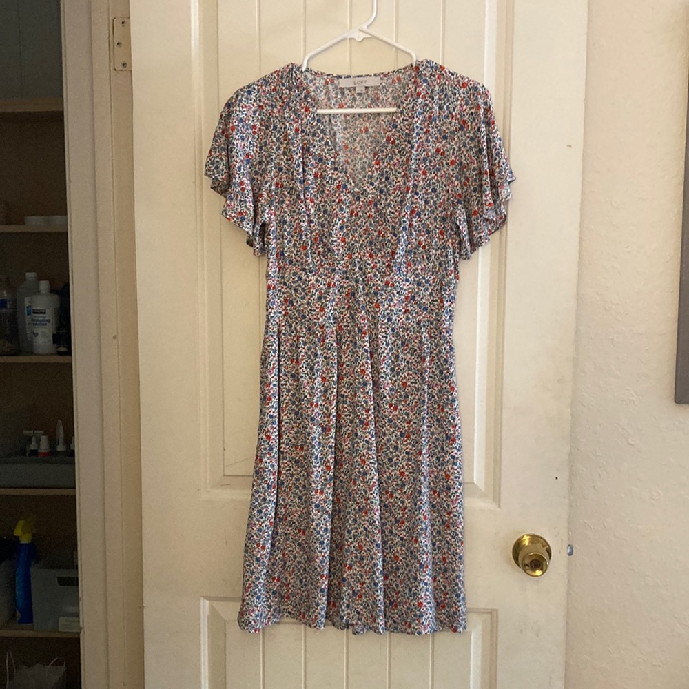 Loft floral summer dress